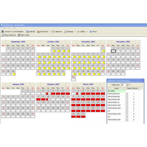 Air Monitors Software for Windows
